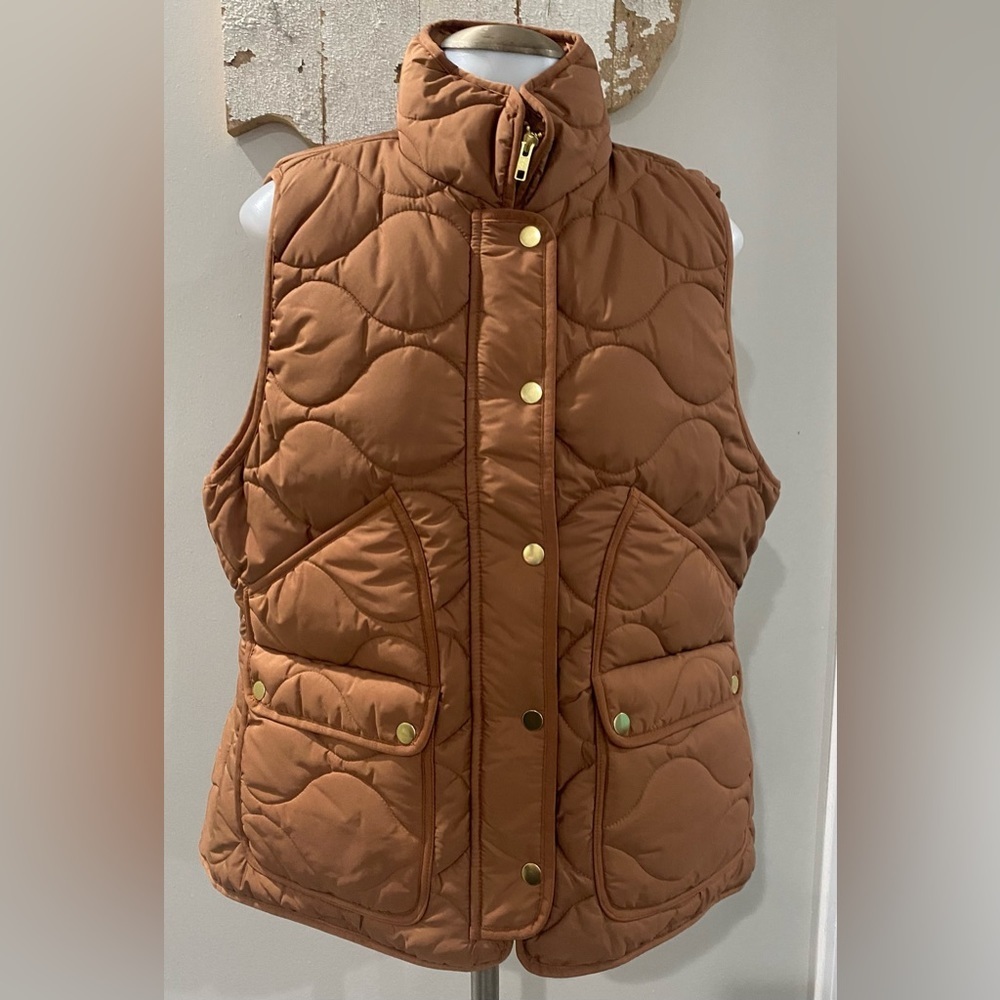 NWT! J. Crew signature Puffer Vest